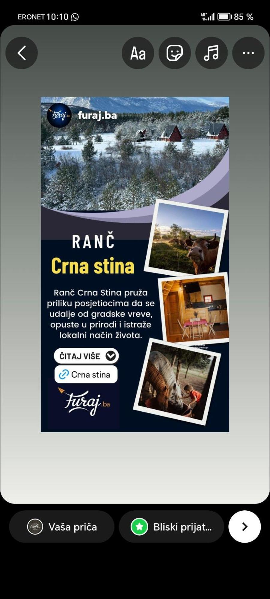 Holiday home Ranc Crna Stina Livno